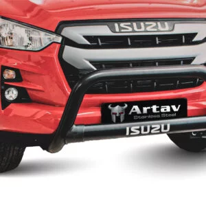 Isuzu Nudge Bar Oval Cross Member Black BS-1600091 AWSA