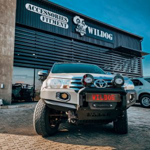 Hilux Revo Front Replacement Bumper K9 including Nudge (2016-2017)