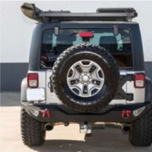 JK Explorer Rear Bumper with Tow Bar