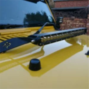 JK LED Bonnet Brackets