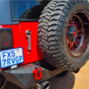 JK Number Plate Relocation Bracket