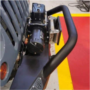 JK Stubby Bumper Winch Plate