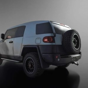 FJ Cruiser Rocker Bar Replacement Bumper with Towbar