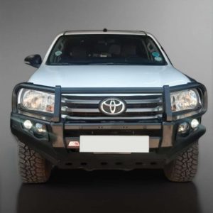 Hilux Revo Wide fender Post Type Front Bumper Replacement Bullbar