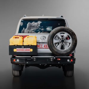 Land Cruiser 300 Rear Bumper Replacement with Wheel Carrier Arms